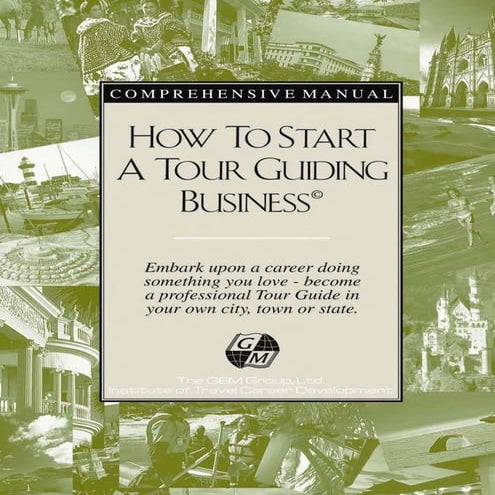How to start a tour guiding business