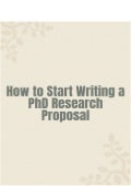 How to write a proposal for phd