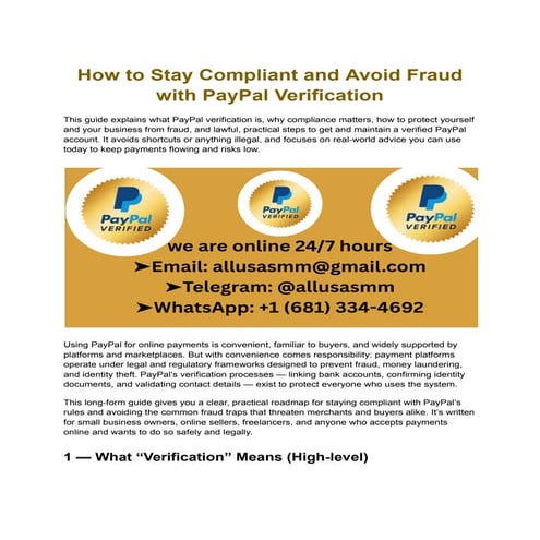 How to Stay Compliant and Avoid Fraud with PayPal Verification.pdf