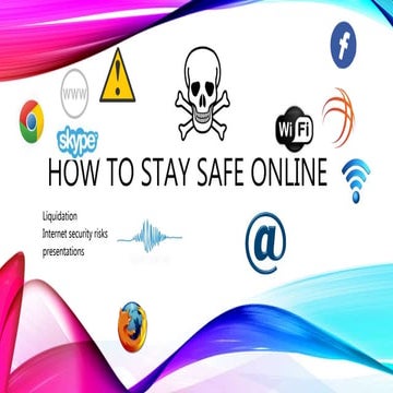How to stay safe online