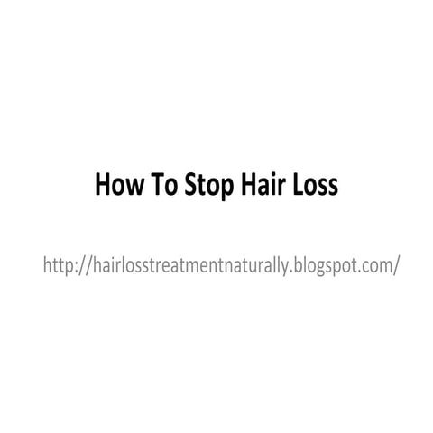How to Treat Hair Thinning