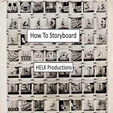 How to Storyboard