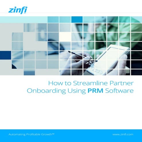 PRM Software Can Streamline Partner Onboarding Activities | PDF