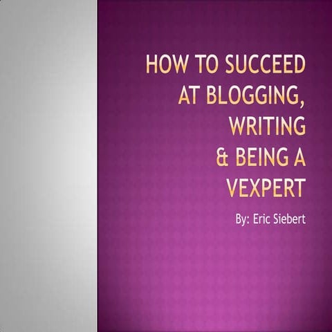How to succeed_at_blogging