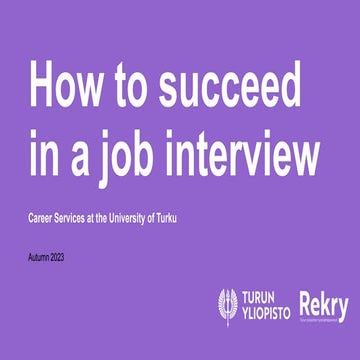 How to succeed in a job interview.pdf