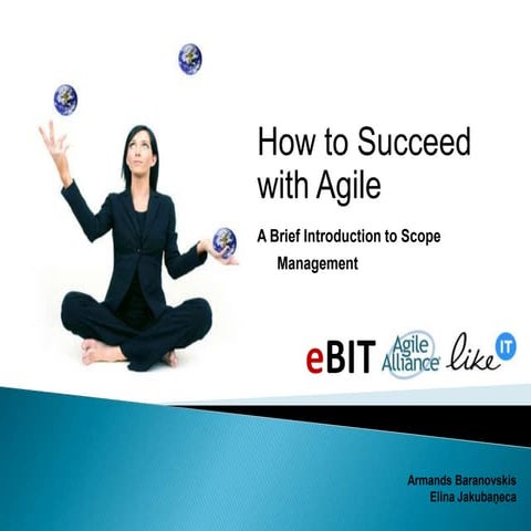 How to succeed with agile v2