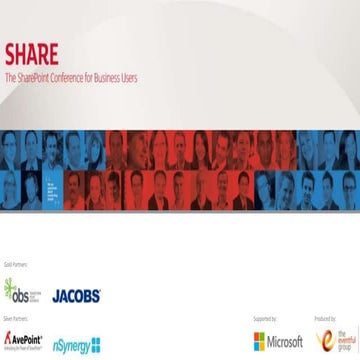 How to succesfully marry content and information5