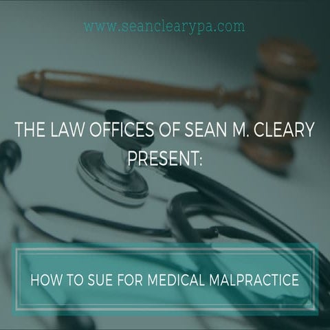 Medical Malpractice | PPTX
