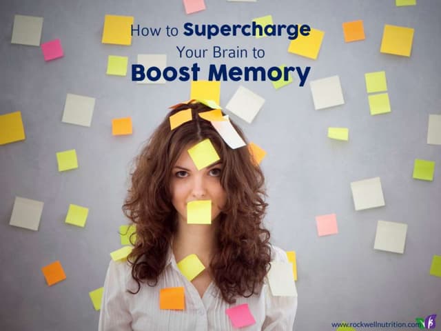 How to supercharge your brain to boost memory