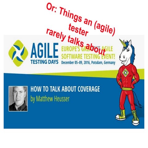 How To Talk About Coverage