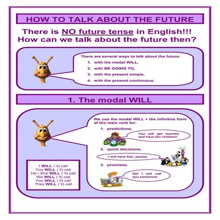 How to talk about the future