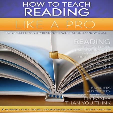 how to teach reading like a professional edcator