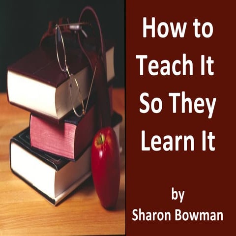 Howtoteachsotheylearn 