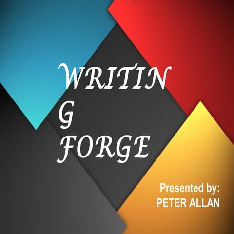 How to teach writing