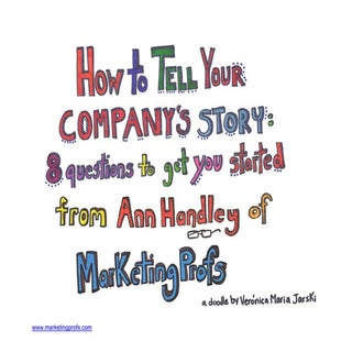 How to tell your company's story in...