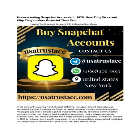 How to Top Snapchat Account( 9.7) A Step-by-Step Guide ....pdf
