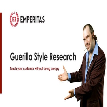 How to Touch Your Customer Without Being Creepy