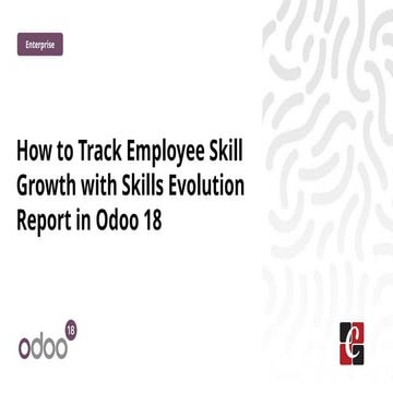 How to Track Employee Skill Growth with Skills Evolution Report in Odoo ...