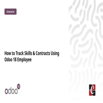 How to Track Skills & Contracts Using Odoo 18 Employee