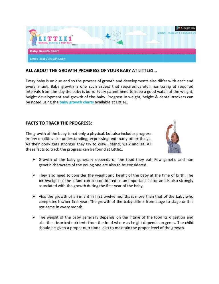 track your baby growth