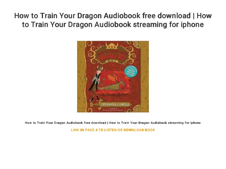 How To Train Your Dragon Audiobook