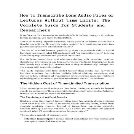 How to Transcribe Long Audio Files or Lectures Without Time Limits.pdf