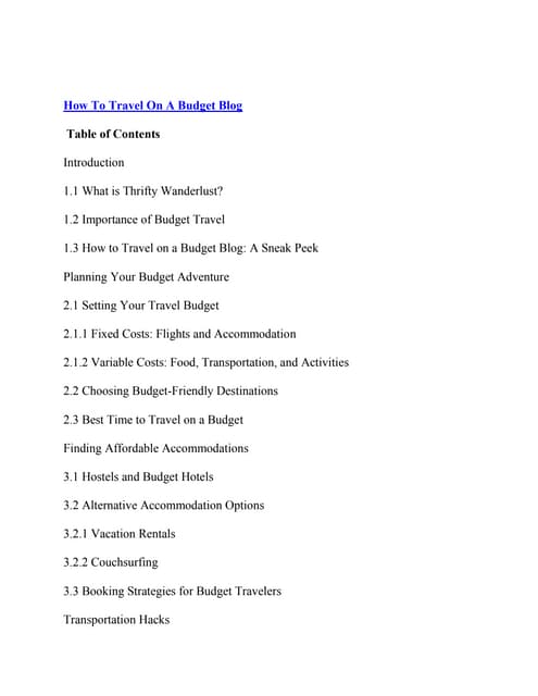 Thrifty Wanderlust: Mastering the Art of Budget Travel - Your Ultimate Guide.pdf