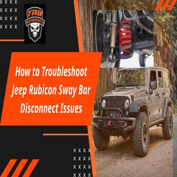 Inspiring Rubicon Disconnecting Sway Bar Gallery