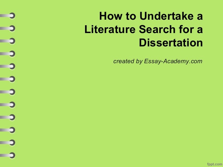 Dissertation examples picture