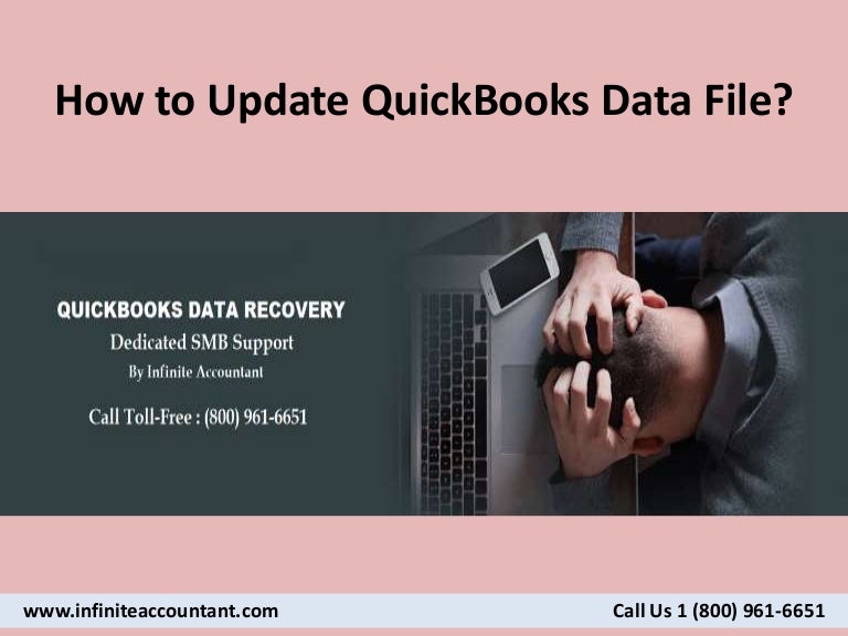 How to Update QuickBooks Data File?