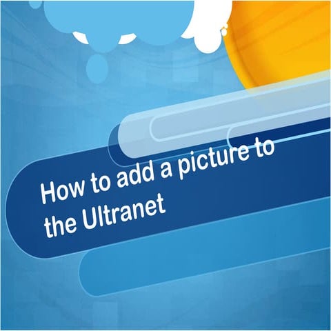 How to upload pictures to your page