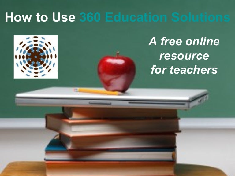 How to Use 360 Education Solutions A Free Resource for Teachers