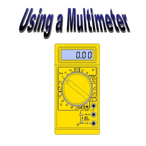 How to use a digital multimeter