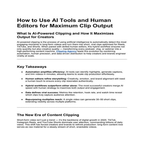 How to Use AI Tools and Human Editors for Maximum Clip Output.docx