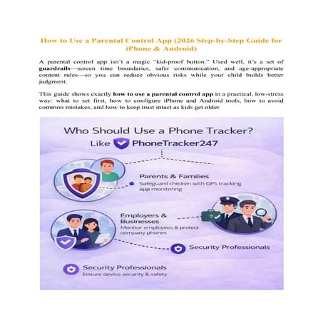 How to Use a Parental Control App (2026 Step-by-Step Guide for iPhone ...