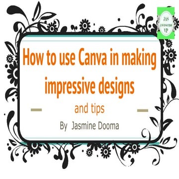 How to use Canva for impressive design in your business
