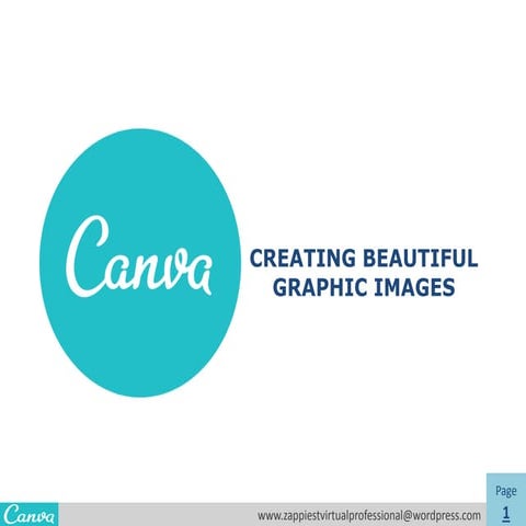 How to Use Canva to Create Beautiful Graphic Images-CatherineMorido-theRockstarVP