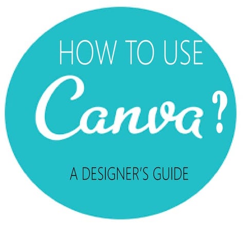 How to use Canva to design images