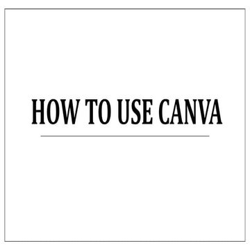 How to use Canva to make a Facebook cover photo
