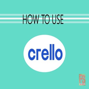 How to Use Crello