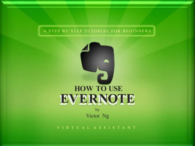 How to Use Evernote