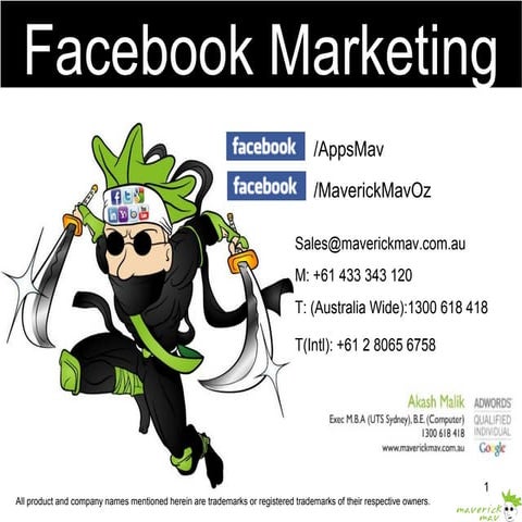Facebook Marketing and Facebook Apps for Your Business