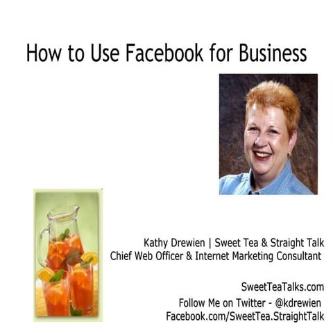 How to Use Facebook for Business