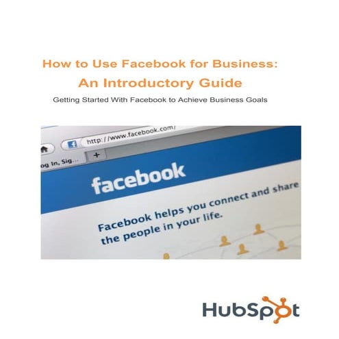 How to use facebook for business   an introductory guide
