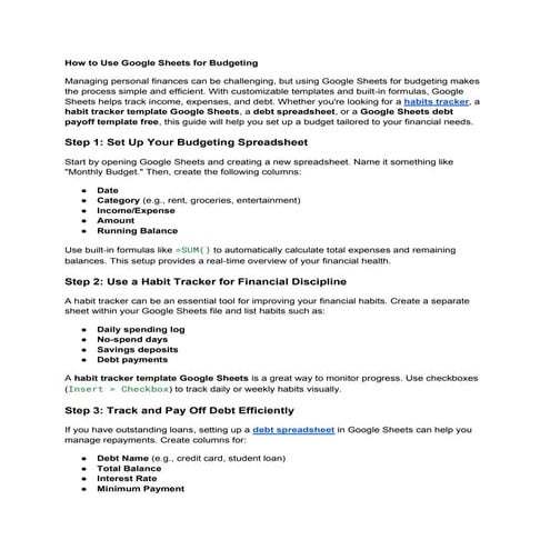 How to Use Google Sheets for Budgeting.pdf