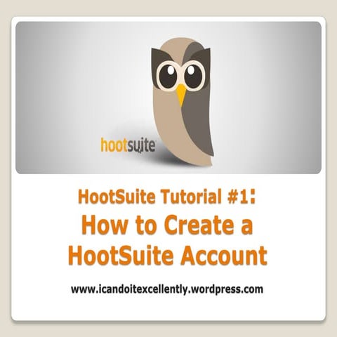 Hootsuite Tutorial #1  