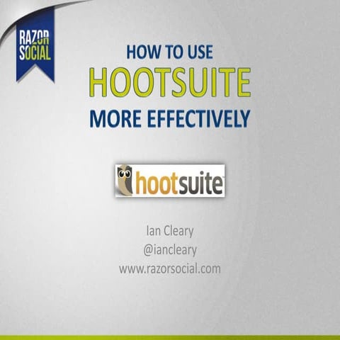 How to use hootsuite more effectively