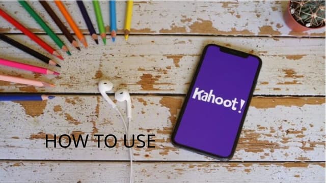 HOW TO USE KAHOOT.pptx online platform web