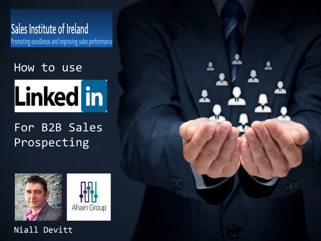 How to Use LinkedIn For B2B Sales Prospecting, 