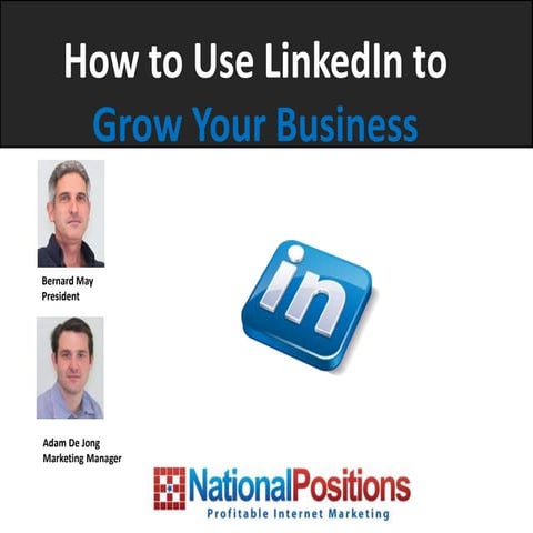 How to Use LinkedIn to Grow Your Business
